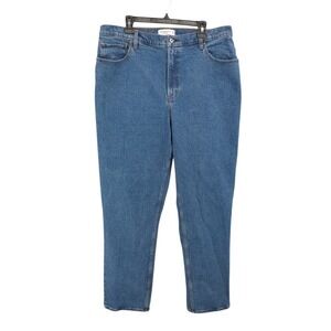 Abercrombie‎ & Fitch Jeans Womens 34/18L 90s Straight High Rise Stretch